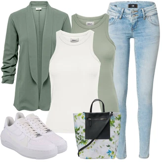 Outfit s Šedá Marc O'Polo "Perfektní na léto"