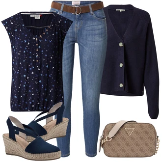 S páskem Dlouhé Outfit s Modrá/Světle modrá Capri Džíny/Zimní bunda/Kožené Boty/Slim Fit Džíny/Džíny s Nízkým Sedem/Push up Džín/High Waist Džínové Kalhoty/Kožená bunda/Kotníková Bota/Džín s Nízkým Pasem/Zkrácené Džíny Sublevel "Perfektní na léto"
