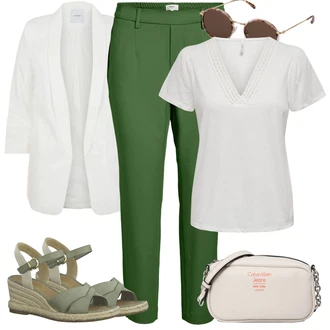 Outfit s Šedá Dlouhá tylová sukně/Dlouhé Šaty/Doplňek/Dlouhý Zimní Kabát/Taška Calvin Klein "Perfektní na léto"