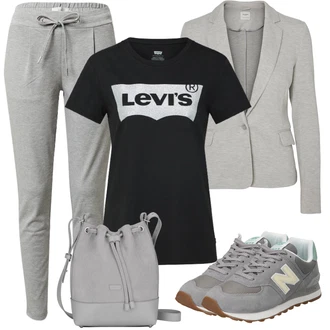 Outfit s Modrá/Hnědá/Růžová/Tmavě Modrá Zkrácený Top/Fancy tričko/Těhotenské tričko/Pletené tričko/Tričko nadměrné velikosti/Košile s potiskem/Top/Tričko s nápisem levi's ® "Perfektní na léto"