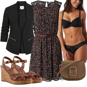 Outfit s Černá Kožená Pánská Bund/Smokingové sako/Elegantní Sako/Krátké Sako/Neformální Sako/Blůzové Sako/Boyfriend Sako/Kožená bunda pro muže/Blejzrové Bund Vila "Perfektní na léto"