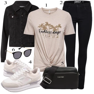 outfit mit Črna Urban Classics "Poletna oblačila"