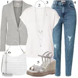Poslovni Outfiti Bluze & tunike velikih velikosti za dame image