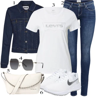 Športne Outfiti mit Siva/Lila barve Nike "Poletna oblačila"