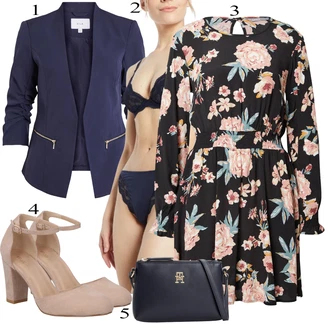 Kombinacije za ljeto Svatovski gost sa Crna/Smeđa/Pink/Crvena/Ljubičasta Haljina Veći Broj/Tunika Only "Tvoj otmjeni outfit"