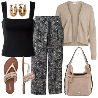 Outfit s Žlutá AllSaints "Stylová letní nálada"