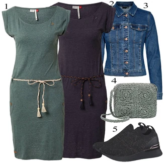 outfit mit Siva Pull&Bear "pomladna obleka"