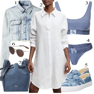 outfit mit Pastelne barve TOMS "Poletna oblačila"