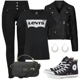 S Pertlanjem Outfit sa Plava/Tamnoplava/Pink/Smeđa pletena košulja/Majica kratkih rukava/Otmjena majica/Izreka na majici/Majica za plažu/Pulover za plažu/Print majica/Skraćena Majica/Majica za trudnice/Predimenzionirana majica/Top za plažu levi's ® "Upadljivi ljetni look"