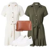 Kombinace Tylových Sukní s Nazouvacími Teniskami image