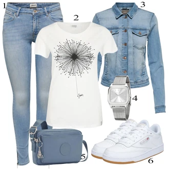 outfit mit Reebok "Poletna oblačila"