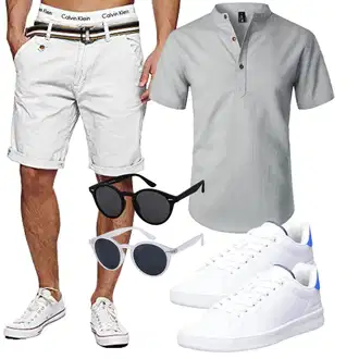 Hochzeitsgast Outfits Elegant mit Grau LucMatton, Grau Unkategorisiert Tommy Hilfiger "Cooles Outfit"Look: Casual, Elegant, Stil, Premium, Schick