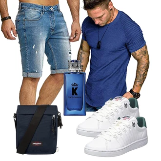 Outfit mit Grau K-SWISS "Cooles Outfit"
