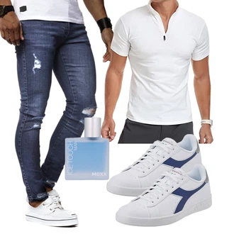 Outfit mit Grau Unkategorisiert Diadora "Cooles Outfit"