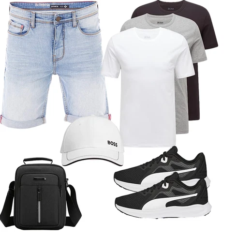 Grau Schuh Riverso kombinieren