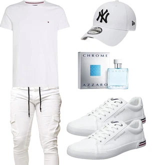 Outfit mit Weiß Unkategorisiert Tommy Hilfiger "Freizeit Outfit"