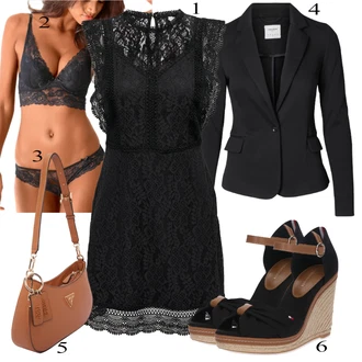 Outfiti Za Zabave mit Črna Only "Poletna oblačila"