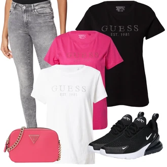 Air Max 270 Outfit s Šedá/Tmavě modrá/Tmavě šedá/Modrá Bota na kolo/Golfová bota/Bota na fitness/Kopačka na umělý povrch/Bota do vody/Přibližovací bota/Bota barefoot Nike Sportswear "Módní letní vzhled"