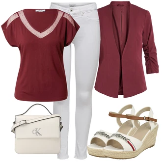 Outfit s Béžová/Šedá Taška/Dlouhý Zimní Kabát/Dlouhé Šaty/Doplňek/Dlouhá tylová sukně Calvin Klein "Módní letní vzhled"