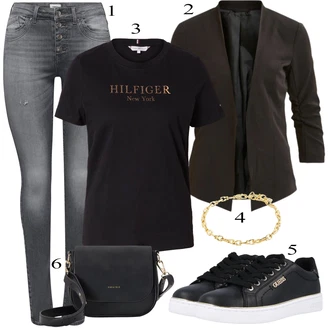 outfit mit Teddy Superga/Superge Luknjasta/Superge z Bleščicami/Superge z ježkom/Superge Z Bočno Zadrgo Guess "Poletna oblačila"