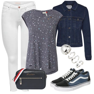 Outfit sa Siva Tenisica Vans "Odličan look za slobodno vrijeme"