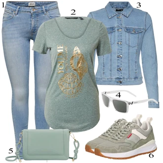 outfit mit Športni copat Tekaški čevelj levi's "Poletna oblačila"