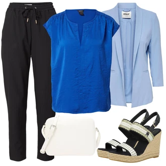 Outfity na zimu s Černá/Tmavě šedá/Khaki Ležérní Kalhoty/Žerzejová Kalhoty/Jogger Kalhoty/Mušelínové kalhoty/Navlékací Kalhoty/Sportovní kalhoty/Teplák/Tréninková Kalhoty lindex "Outfit na léto"