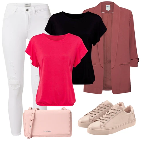 Kombinace Hnědá/Červená/Fialová/Růžová Oversize Sako/Dlouhý Sako/Elegantní Sako/Blůzové Sako/Boyfriend Sako Only