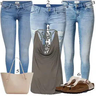 outfit mit Birkenstock "Poletna oblačila"