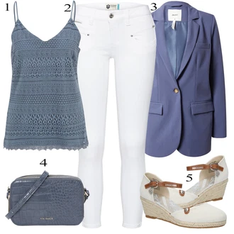 outfit mit Siva/Modra Women's Uncategorized Ted Baker "Poletna oblačila"