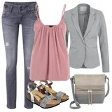 Outfity pro léto ve stylu rockový image