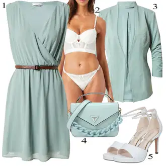 Visoke Pete Outfit sa Bijela/Krem cipela s remenom/Cipela s otvorenim prstom/Cipela Peep Toe/Sandala s petom/Elegantna Cipela/Sandala na Petu/Cipela Za Vjenčanje/cipela za mladenku Buffalo "Tvoj otmjeni outfit"