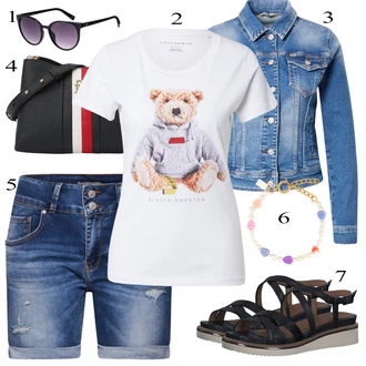 Outfit sa Pink Narukvica wald berlin "Tvoj otmjeni outfit"