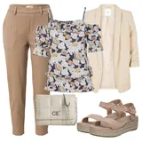 Květinové Šaty Móda Pro Plnoštíhlé Outfity image