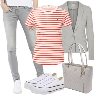 All Star Lift Outfit s Tmavě hnědá/Hnědá Teniska s dírkovaným vzorem/Tenisky s Bočním Zipem/Nízká Teniska/Nazouvací teniska/Úzká teniska/Teniska na platformě Converse "Outfit na léto"