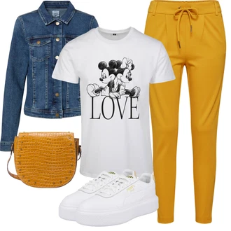 Outfit s Modrá/Tmavě modrá/Světle modrá Vintage Bund/Krátké Džínové Bundičky/Džínové Bund Only "Perfektní na léto"