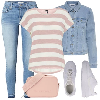 Dlouhé / Maxi Outfit s Růžová/Béžová/Modrá Dlouhý Zimní Kabát/Taška/Dlouhé Šaty/Doplňek/Dlouhá tylová sukně valentino "Stylová letní nálada"