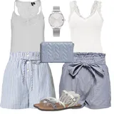 Kombinace Pruhovaných Kraťasů image