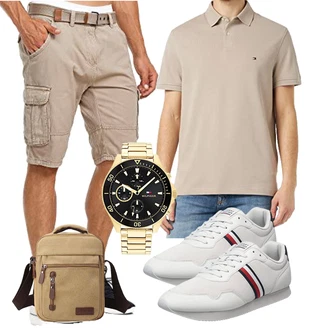 Casual Outfits Elegant mit Grau Unkategorisiert Tommy Hilfiger, Grau Unkategorisiert Tommy Hilfiger "Cooles Outfit"Look: Elegant, Premium, Schlichte, Classic, Moderne, Schick, Stil