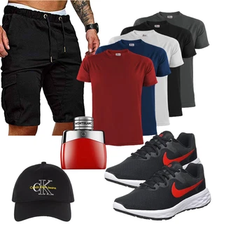 Casual Outfits Büro mit Rot Unkategorisiert ALPIDEX "Cooles Outfit"Look: Classic, Rad, Rap, Boyfriend, Zuhause, Büro
