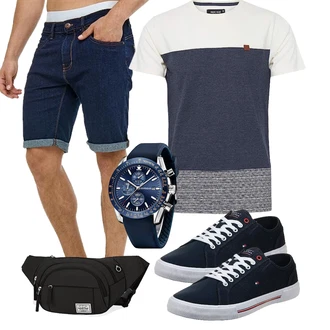 Casual Outfits Elegant mit Blau Unkategorisiert BERSIGAR "Cooles Outfit"Look: Classic, Dad, Casual, Rap, Sportlich, Business, Stil, Elegant, Schön, Boyfriend, Edel