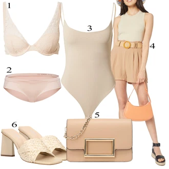 outfit mit Pastelne barve Gina Tricot "Poletna oblačila"