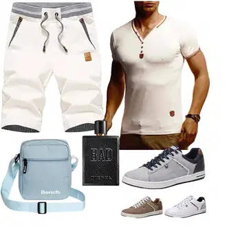 Casual Outfits Weihnachten mit Hellblau Unkategorisiert Ragusa-Trade "Freizeit Outfit"Look: Geburtstag, Schule, Bar, Weihnachten