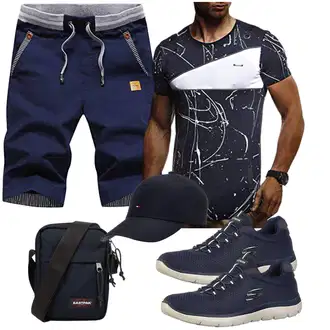 Party Outfits mit Schwarz Unkategorisiert Skechers "Freizeit Outfit"