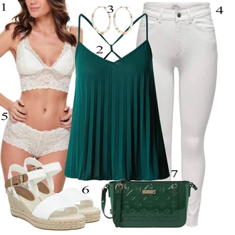 Outfity pro 18. narozeniny Host s Šedá/Krémová/Bílá/Béžová/Růžová Měkká podprsenka/Bralette/Podprsenka s kosticemi/Krajková podprsenka/Průsvitná podprsenka a podprsenka s kosticí Only, Tmavě zelená/Zelená/Tyrkysový Tunika/Šaty Móda Pro Plnoštíhlou/Plavky Velké Velikosti About You, Šedá/Stříbrný/Bílá/Khaki/Světle šedá Kožená bunda/High Waist Džínové Kalhoty/Push up Džín/Kožené Boty/Termální Džíny/Zkrácené Džíny/Kotníková Bota/Motorkářské Džíny/Dámské Džíny s Délkou 7/8/Capri Džíny/Džíny s Rozparkem Only "Perfektní na léto"