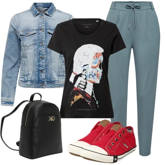 Oblečení se sukní Punk s Černá/Růžová/Hnědá Fancy tričko/Košile s potiskem/Tričko s potiskem/Těhotenské tričko einstein & newton "Letní oblečení"Look: Cool, Italský, Techno, Punk