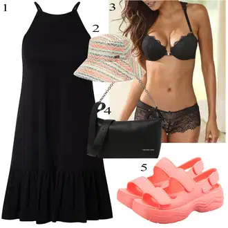 Outfit s ROXY "Outfit na léto"