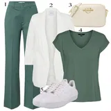 Oblečení se sukní na tenis léto image