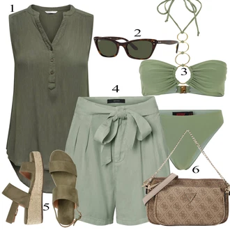 Outfit sa Zeleno misspap "Outfit za odmor"