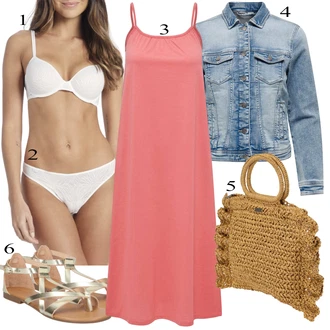outfit mit ROXY "poletni videz"